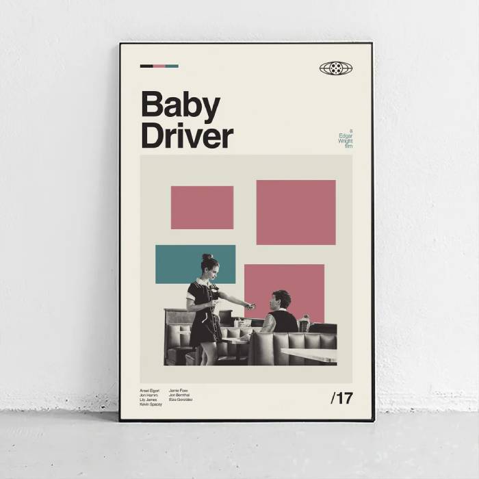 خرید تابلو Baby Driver