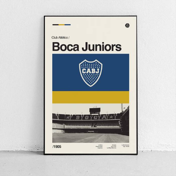 خرید تابلو تیم Boca Juniors