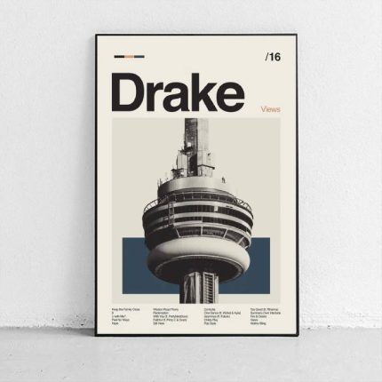 خرید تابلو Drake Views