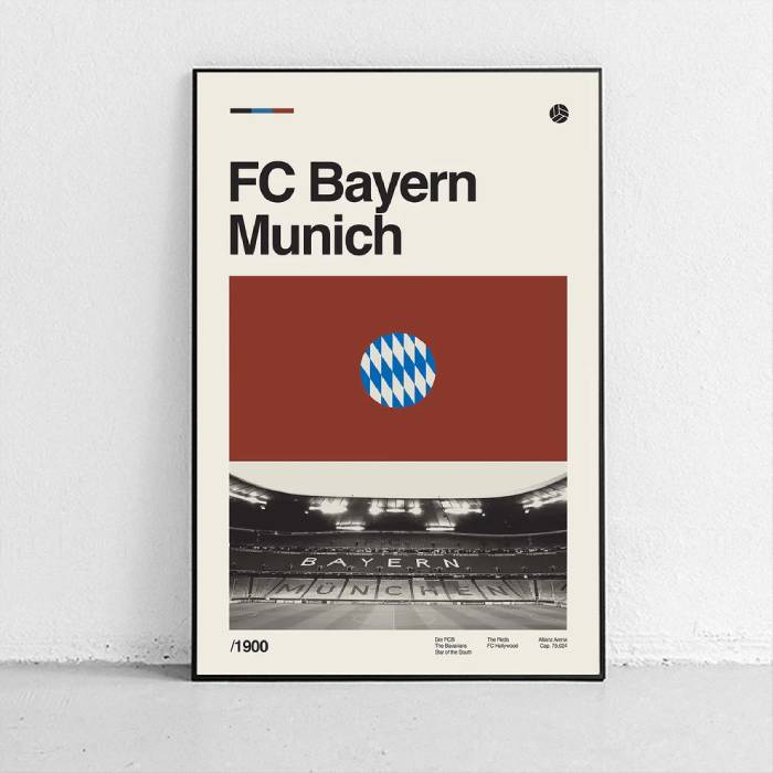 خرید تابلو تیم بایرن مونیخ FC Bayern Munich