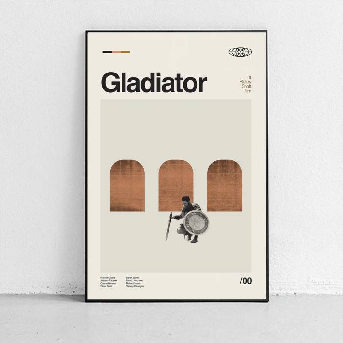 خرید تابلو Gladiator