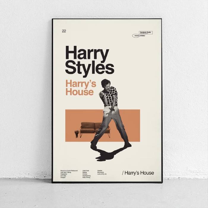خرید تابلو Harry Styles Harry's House