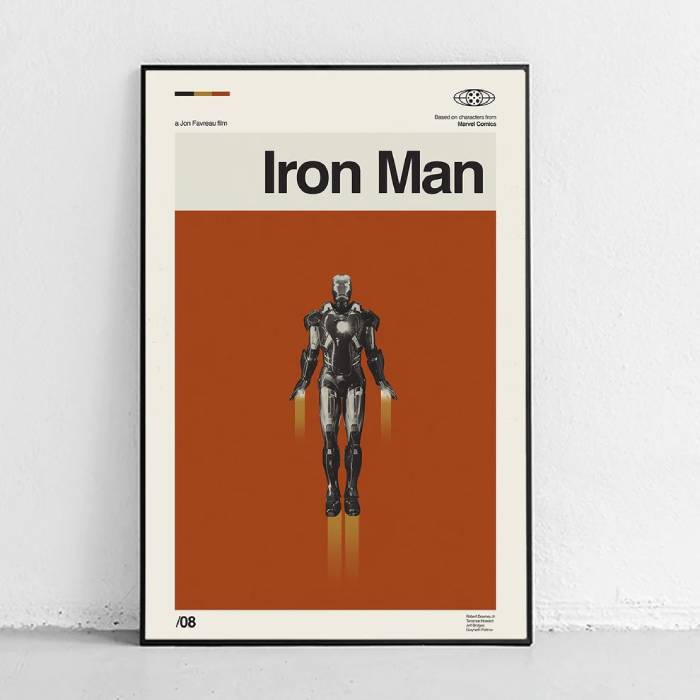 خرید تابلو Iron Man