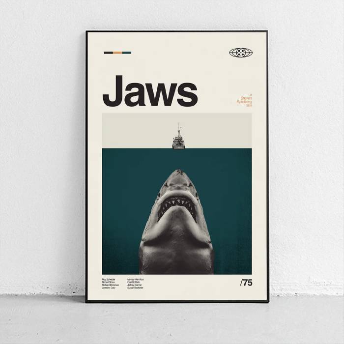 خرید تابلو Jaws
