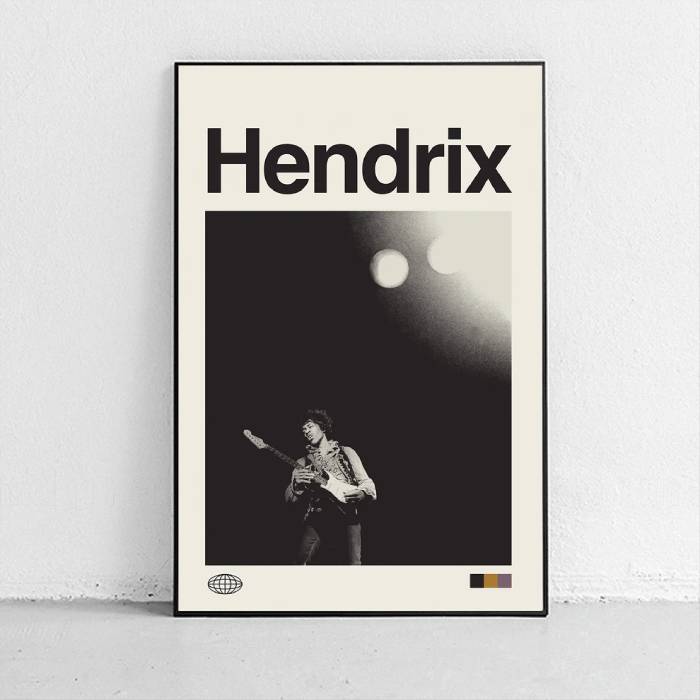 خرید تابلو Jimi Hendrix
