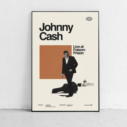 خرید تابلو Johnny Cash - Live at Folsom Prison
