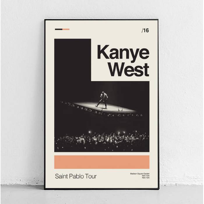 خرید تابلو Kanye West - Saint Pablo Tour