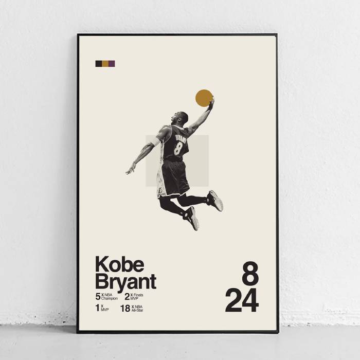 خرید تابلو Kobe Bryant