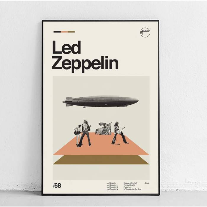 خرید تابلو Led Zeppelin