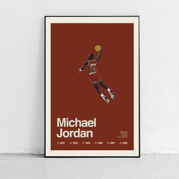 خرید تابلو Michael Jordan