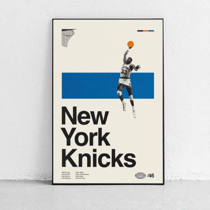 خرید تابلو تیم بسکتبال New York Knicks