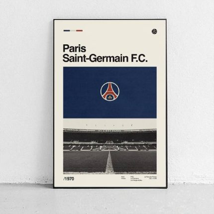 خرید تابلو تیم PSG پاریس سن ژرمن
