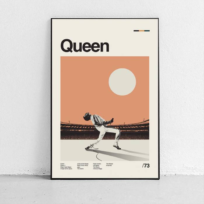 خرید تابلو Queen Freddie Mercury