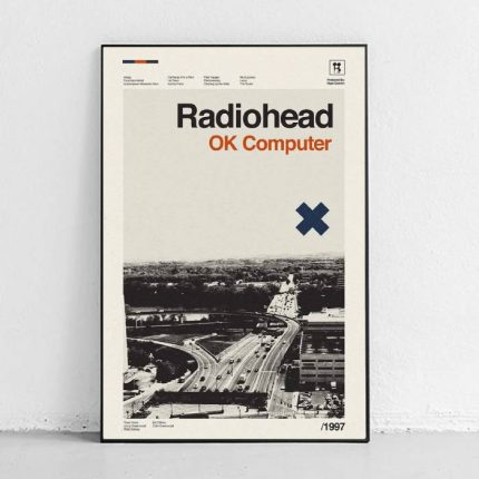خرید تابلو Radiohead OK Computer