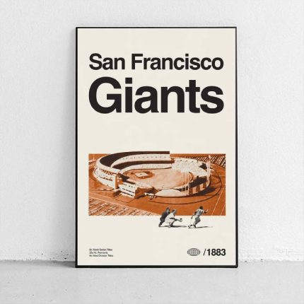 خرید تابلو تیم بیسبال San Francisco Giants