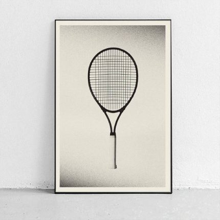 خرید تابلو طرح راکت تنیس