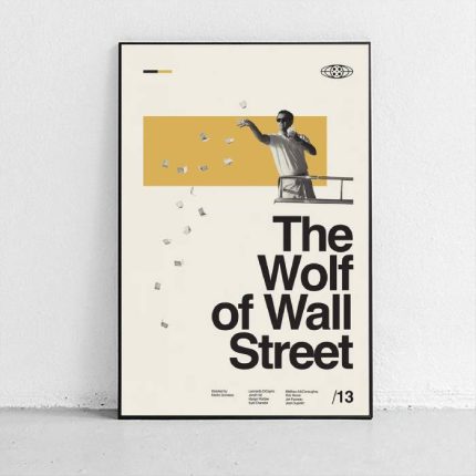 خرید تابلو The Wolf of Wall Street