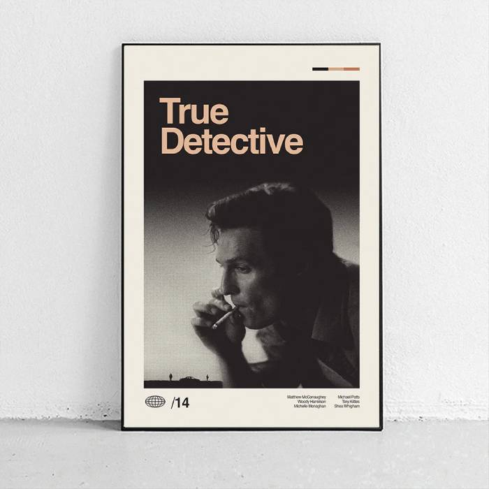 خرید تابلو True Detective
