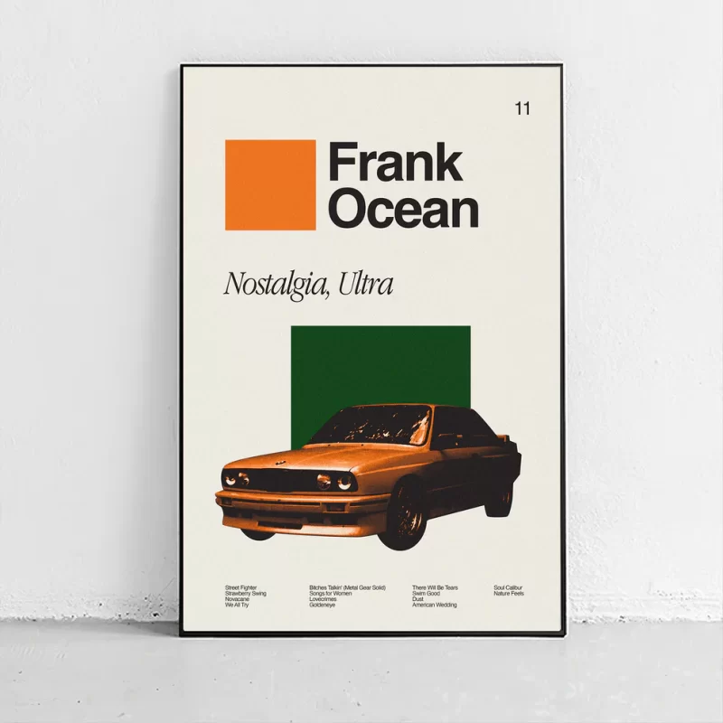 خرید تابلو Frank Ocean - Nostalgia Ultra
