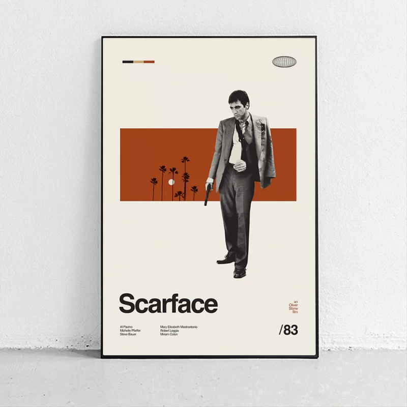 خرید تابلو Scarface