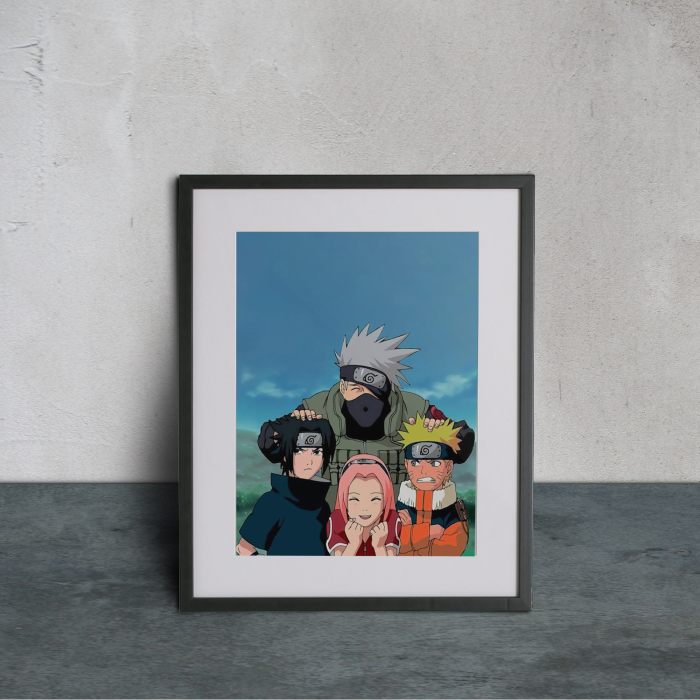 خرید تابلو Team 7 Naruto
