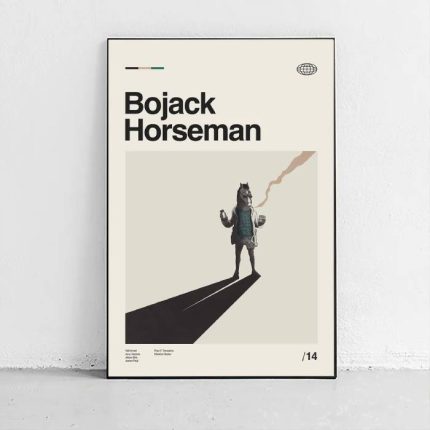 خرید تابلو Bojack Horseman