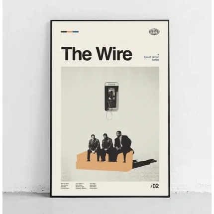 خرید تابلو The Wire