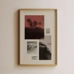خرید تابلو طرح Surfing Sunset