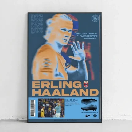 خرید تابلو Erling Haaland