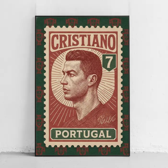 خرید تابلو Cristiano Ronaldo
