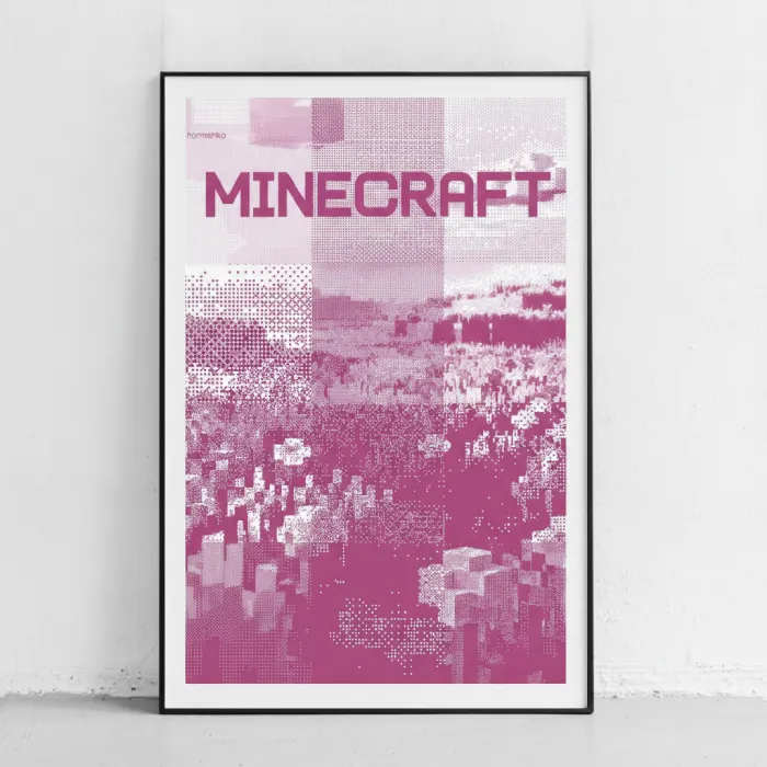 خرید تابلو بازی Minecraft