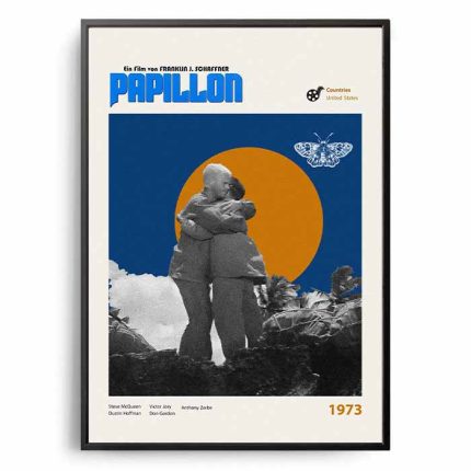 خرید تابلو فیلم Papillon
