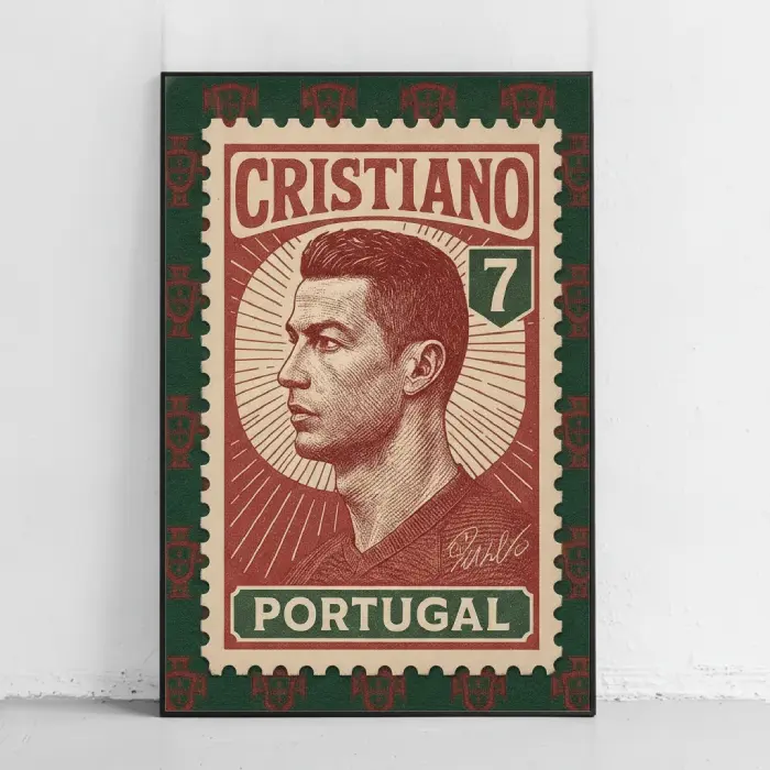 خرید تابلو Cristiano Ronaldo