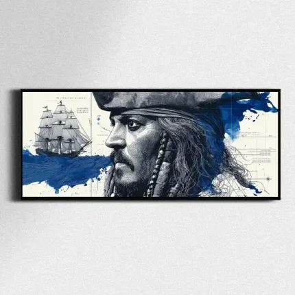 خرید تابلو فیلم Pirates of the caribbean
