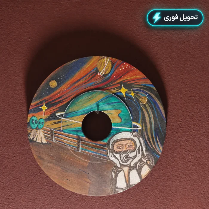 خرید صفحه گرامافون با نقاشی دست
